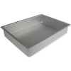 PME OBL07112 Längliche Aluminium-Backform 177 x 279 x 51 mm,