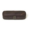 LOONLOON 600 Pencil Case, Rust Brown, casual