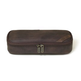 LOONLOON 600 Pencil Case, Rust Brown, casual