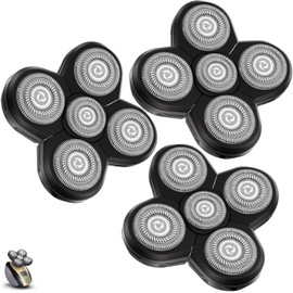 UPTARD Head Shaver Replacement Heads Shaver Replacement Blades Refills Compatible with Freebird Shaver (3pack)