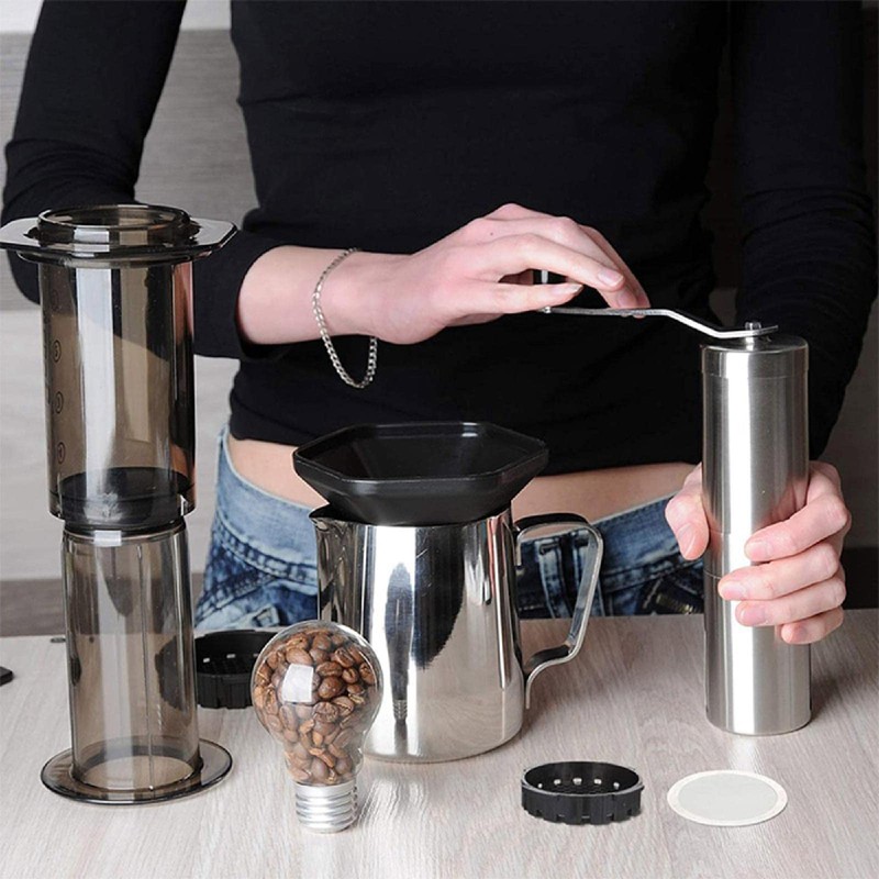 1 x Stainless Steel Coffee Filter Strainer Filter Reusable Disc