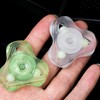 Fingertip Gyroscope Glow in The Dark 3 Leaves Reduce Anxiety