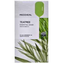 Mediheal Tea Tree Essential Mask 10 sheets 1 box / 메디힐 티트리 에센셜 마스크 10매 1박스