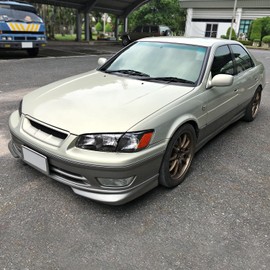 Spec-D Tuning Black Housing Clear Lens Headlights + Corner Lights Compatible with 2000-2001 Toyota Camry L+R Pair Head Light Lamp Assembly