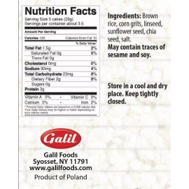 Galil Passover Multigrain Rice Cakes, 3.1 oz. (3 Pack)