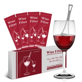 WEESIGEI Wine Wand Sulfite Purifier: Wine Filters Remover Histamines Sulfite - Relieve Headaches Prevent Wine Allergy（pack of 4）