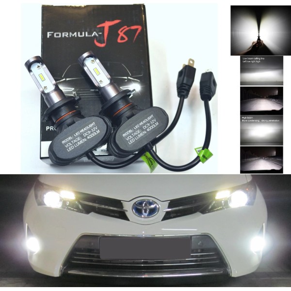 Formula-J87 LED Kit N1 50W H7 6000K White Two Bulbs