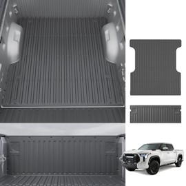 Dattumar Truck Bed Mat Tailgate Mat Compatible with 2022-2025 Toyota Tundra 5.5Ft Bed All Weather Protection TPE Accessories (22-25 Tundra 5.5FT)