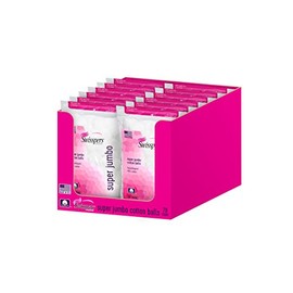 Swisspers Premium 100% Cotton Balls, Hypoallergenic, Super Jumbo Size, 70-Count Bags, 12-Pack (840 Balls Total)