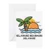 CafePress Delaware Delaware Seashore State Park Greeting Cards Folded Greeting