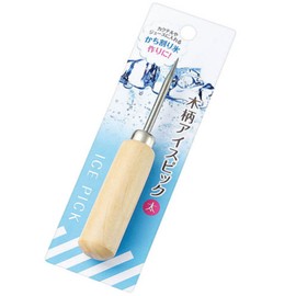 Echo Metal 0349-434 Wooden Handle Ice Pick (Thick)