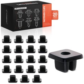 A-Premium 20PCS Nylon Door Trim Panel Grommet Retainer Clips Compatible with Toyota Prius 2001-2003 2010-2015, Tundra, Sienna, Sequoia, Land, Echo, FJ & Scion xB, xA & Lexus LX570, GX470, IS300