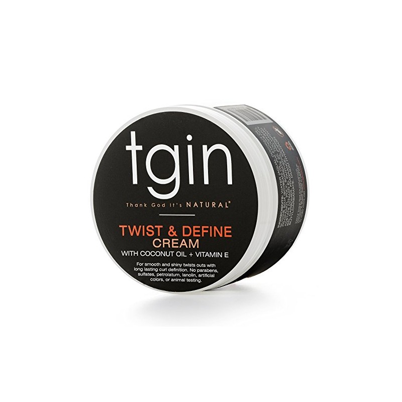 tgin Twist and Define Cream for Natural Hair, 12oz