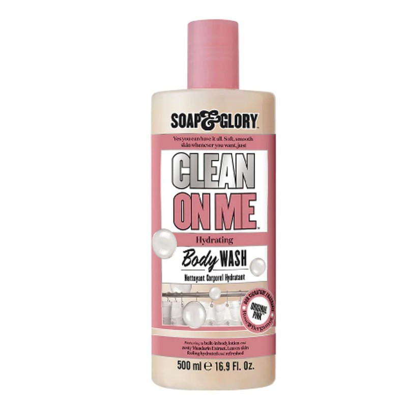 Soap & Glory Clean On Me Shower Gel and Body