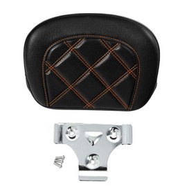 Detachable Passenger Sissy Bar Backrest Pad Fit For Harley 1997-2023 Touring Road King Road Glide Street Glide Electra Glide 2018-2023 Breakout Fat Boy