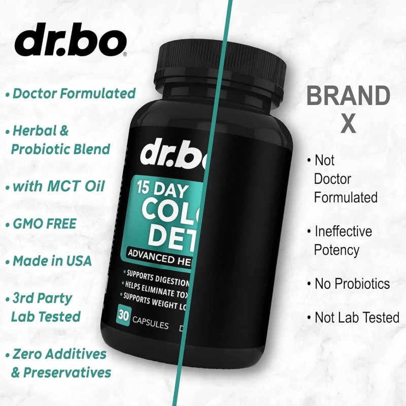 DR. Bo Colon Cleanser Detox for Weight Flush - 15