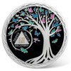 52 Year Sobriety Coin - Recovery Butterfly Tree of Life