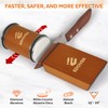 Rolling Knife Sharpener Kit - Beech Wood Magnetic Rolling Sharpener