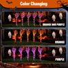 Solar Halloween Decorations,5 Pack Skeleton Hands Halloween Pathway Lights -