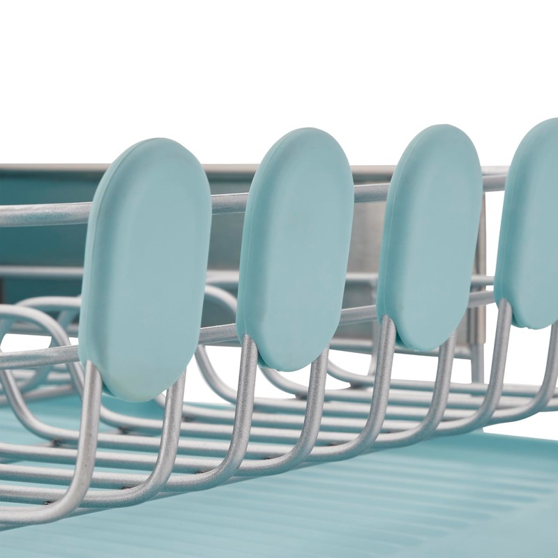 KitchenAid Compact Space Saving Rust Resistant Dish Rack with Removable