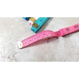 Unbranded 1 Flexible Tape Measure Hard to Reach Places Sewing Random Color inches & cm