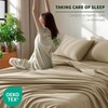 AiAngu 100% Egyptian Cotton Sheet Set 4 Piece, Luxury 1000
