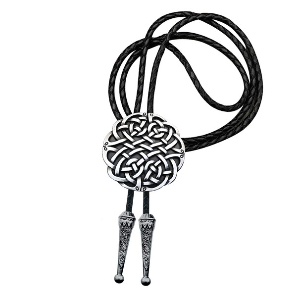 YOQUCOL Keltic Irish Scottish Celtic Cross Celtic Knot Bolo Tie