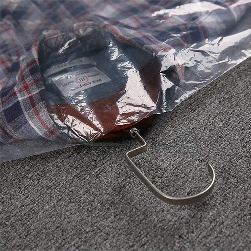 ANCOUS 40 Pcs Kleidung Staubschutz Garderobe Hängen Kleidung Schutz Transparent