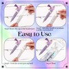 Sayglossy 7 Pcs Glitter Beadable Pens Full Rhinestone Fancy Ballpoint