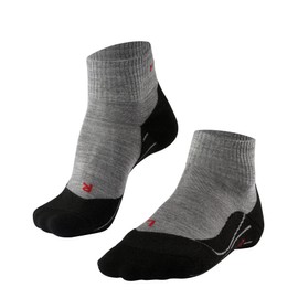 Falke TK5 Women's Hiking Socks, Short, Merino Wool Blend, grey, 41-42