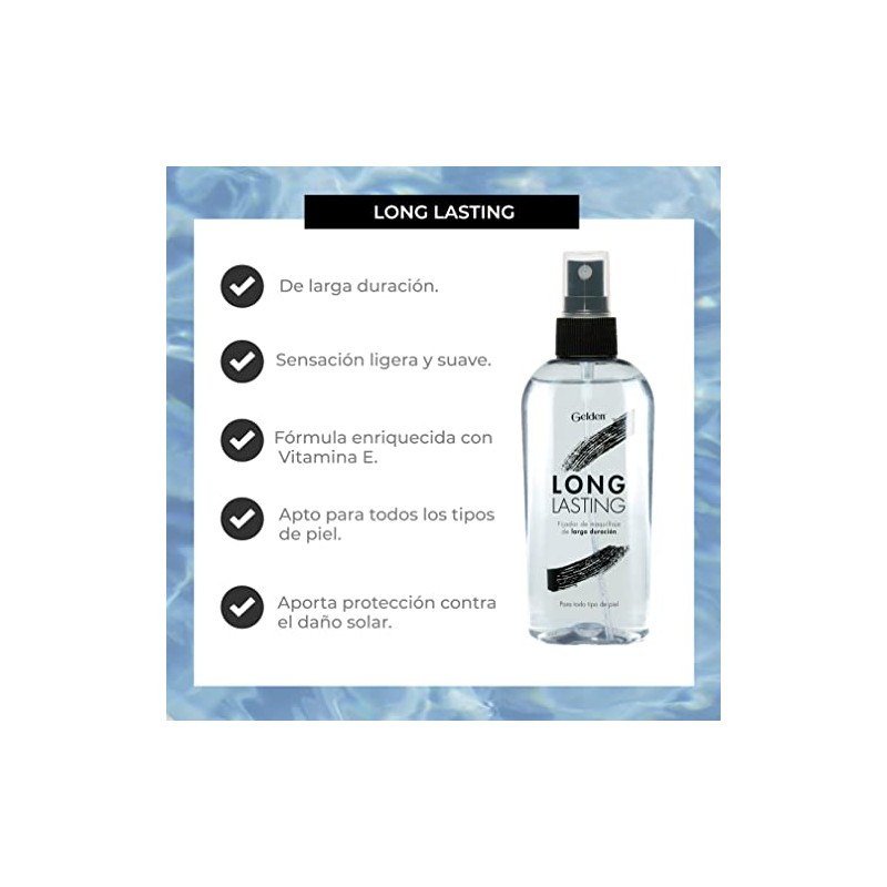 Spray Fijador de Maquillaje Profesional de Larga Duración [Long Lasting]