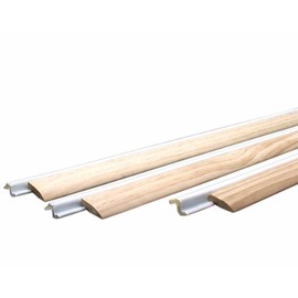 M-D Building Products 87981 White Primed Hardwood and Vinyl Clad Foam Nail-on Top and Sides Door Seal Kit