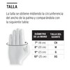 Truper GU-322, Guantes de látex, uso industrial, puño extralargo, M