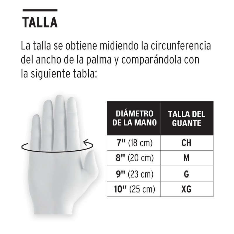 Truper GU-322, Guantes de látex, uso industrial, puño extralargo, M