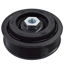 WFLNHB AC Clutch Assembly Repair Kit with Pulley Bearing Electromagnetic Coil and Plate Replacement for T5 Transporter Multivan Amarok 2.0 447150-1522