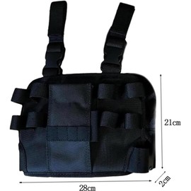 Holster Z Tool Pouch - Heavy Duty Electrician Tool Belt with Adjustable Leg Strap, Multi-Pocket Organizer for Carpenters, Electricians & DIY Repairs - Comfortable Waist Strap Design