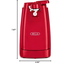 BELLA Electric Can Opener and Knife Sharpener,Mult