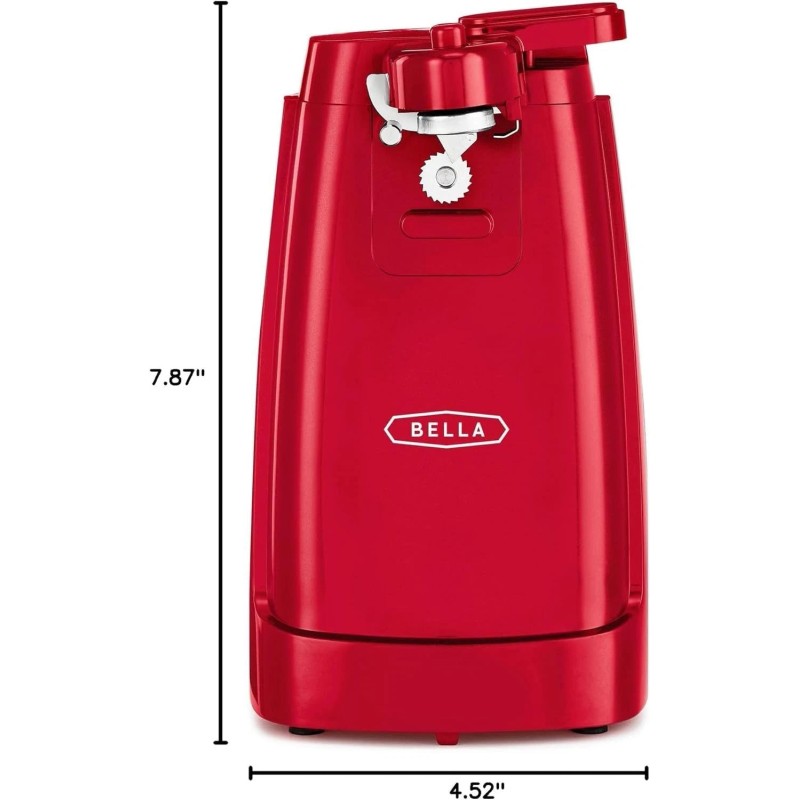BELLA Electric Can Opener and Knife Sharpener,Mult