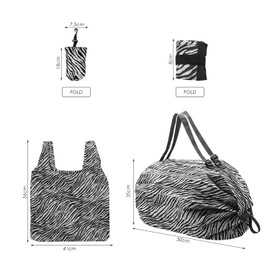 1 Shoulder Shopping Bag, 1 Tote Bag, Reusable Shopping Bag, Large Foldable Reusable Bag, Foldable Bag, Large Shopping Bag