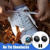 Hebterrka Automatic Twist Lock Shoelaces, No Installation Required, No Tieing,