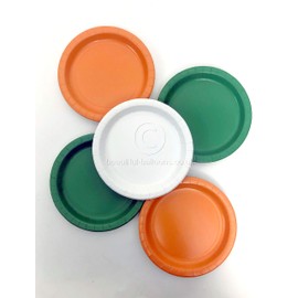Beautiful Balloons 40 x Irish Shade Range Paper Party Plates -St Patrick's Day