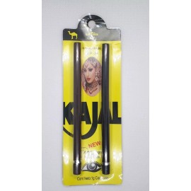 Lamaa 2 Delineadores Kajal Arabe Retractil Negro Y Café 12 H