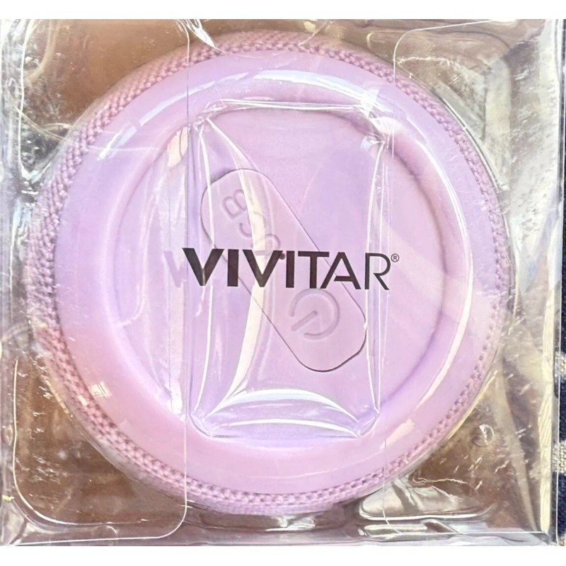 Vivitar Light Up LED Wireless Speaker Bluetooth New Rechargeable Purple