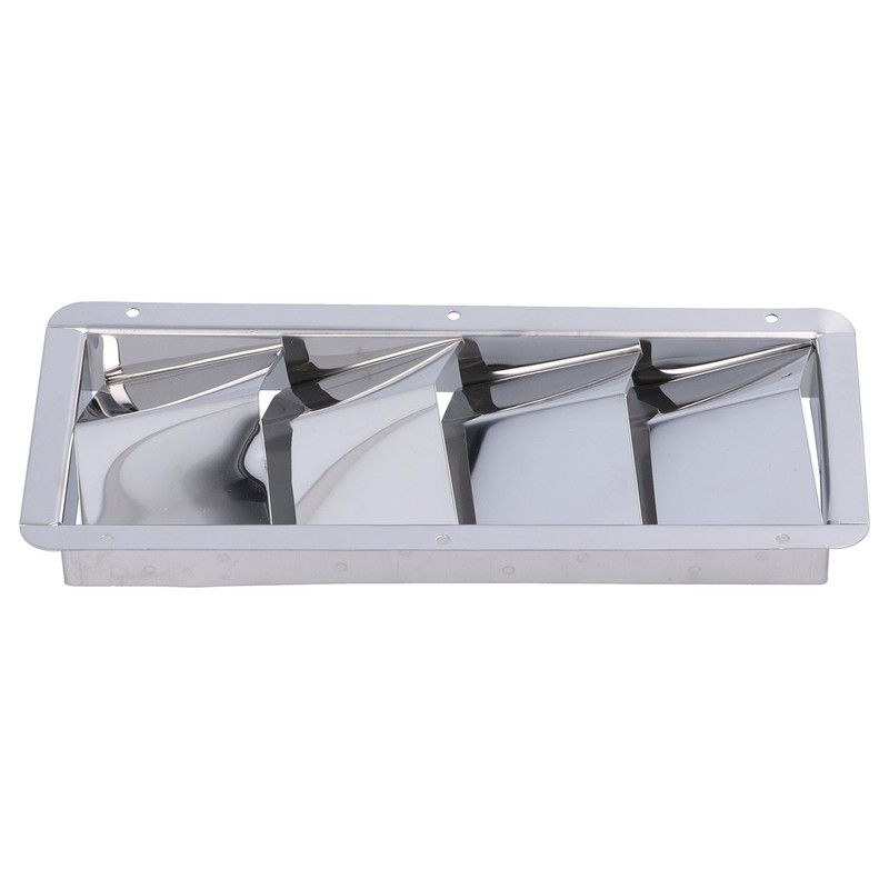 Marine Louver Vent Grille Square 4 Slots Grid Cover Boat