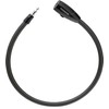 Bicycle Key Cylinder Cable Lock 60 cm Black 43440 