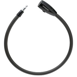 Bicycle Key Cylinder Cable Lock 60 cm Black 43440 