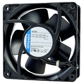for ebmpapst 4606N All Metal High Temperature Resistant Axial Cooling Fan 2-Pin 120x120x38mm 115V-AC 50-60Hz 0.235A 120mm.