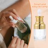 PATIKIL 0.7 oz Clear Eye Dropper Bottle for Essential Oils,