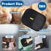 CJAPGJW Pet Hair Remover Glove, Fur Magnetic Glove, 2 Cat