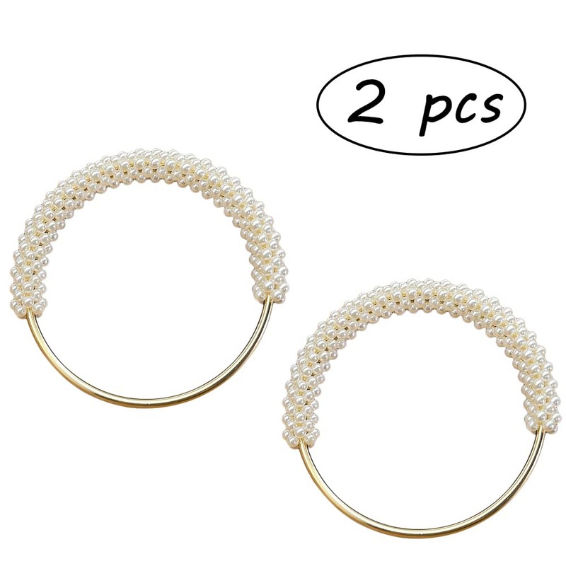 Zasvec Bag Handles Metal 2 Pieces Handbag Handles Replacement Metal